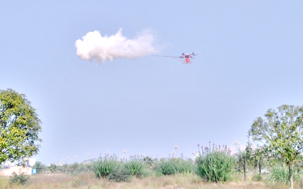 深圳安視源無線單兵大型無人機遠距離傳輸視頻應用